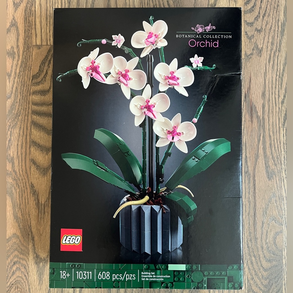 New in box Lego Orchid